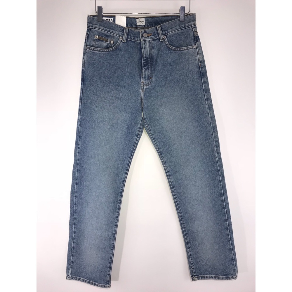 NWT Calvin Klein Light Wash Mom Jeans Size 11